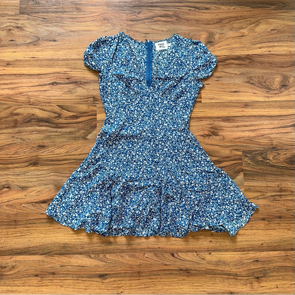 Princess Polly The Sting Mini Dress in Blue